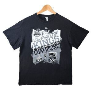 Los Angeles Kings NHL 2012 Champions Shirt Large Hockey
